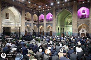 دست اندرکاران عرصه تعلیم و تربیت میهمان ضیافت رضوی