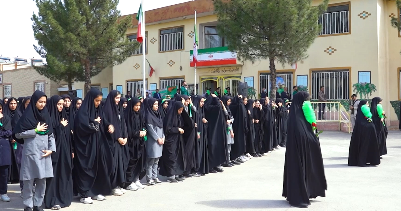 چهارشنبه های امام رضایی در هنرستان دخترانه راه نور