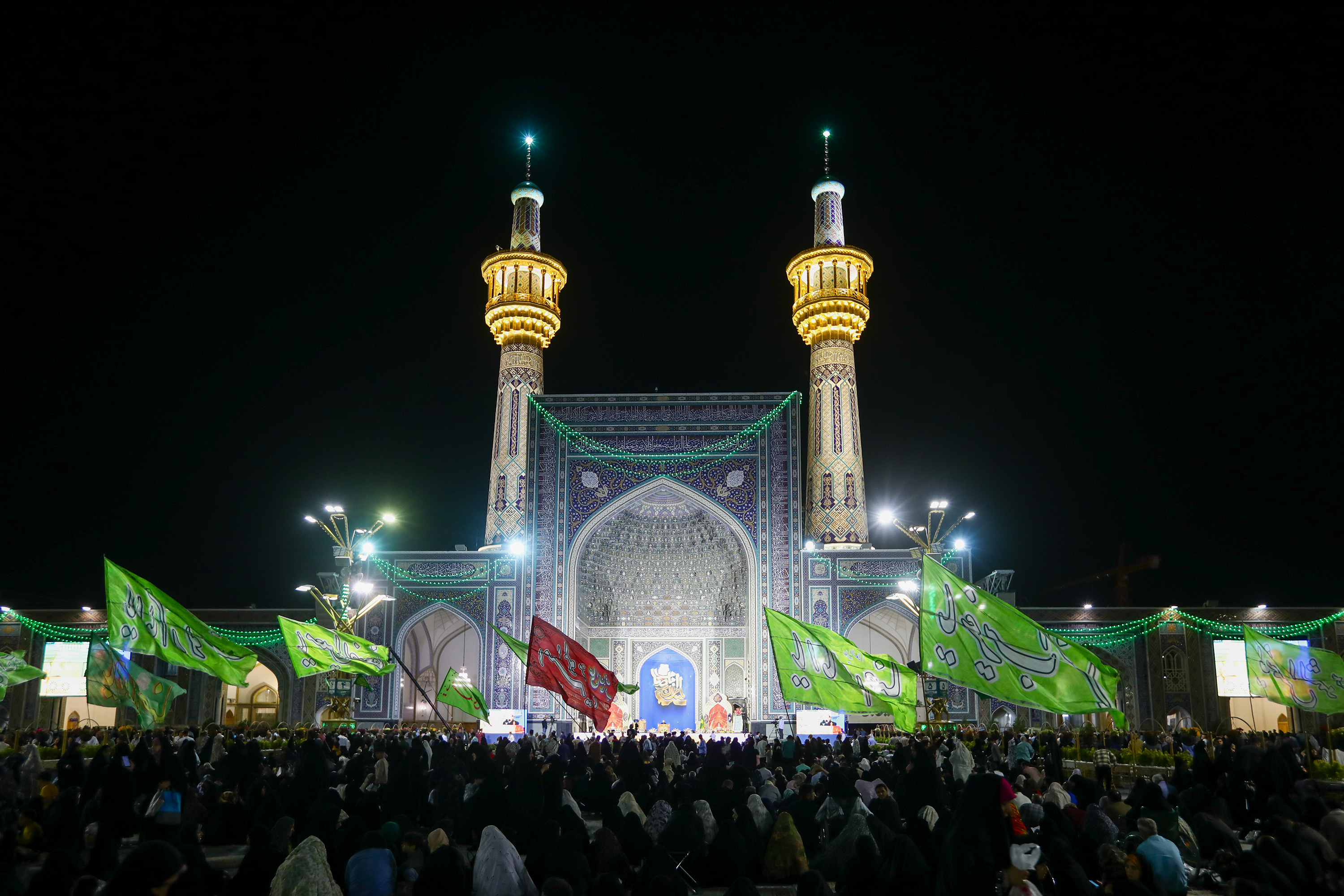 مراسم جشن میلاد امام رضا علیه‌السلام در حرم مطهر رضوی