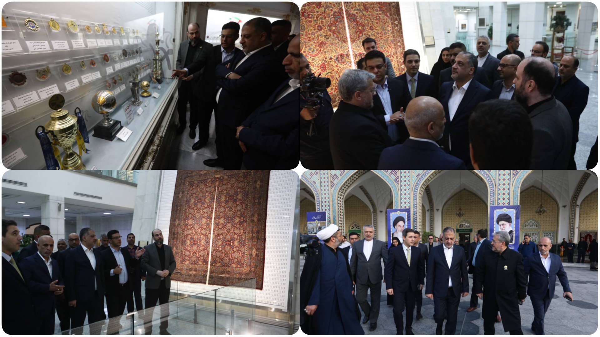 وزیر ورزش کشور عراق وارد شهر مشهد مقدس شد