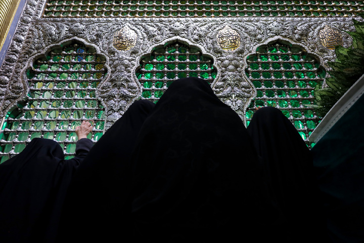 رواق حضرت معصومه سلام الله علیها حرم مطهر رضوی