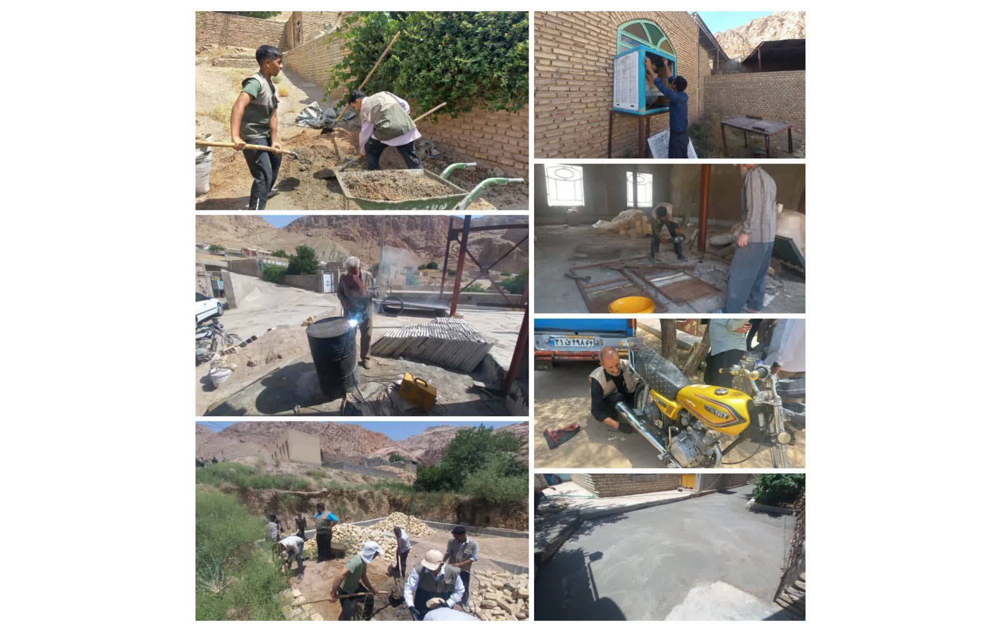 اعزام کاروان جهادی میقات‌الرضا(ع) به روستاهای سرند و ماودر طبس