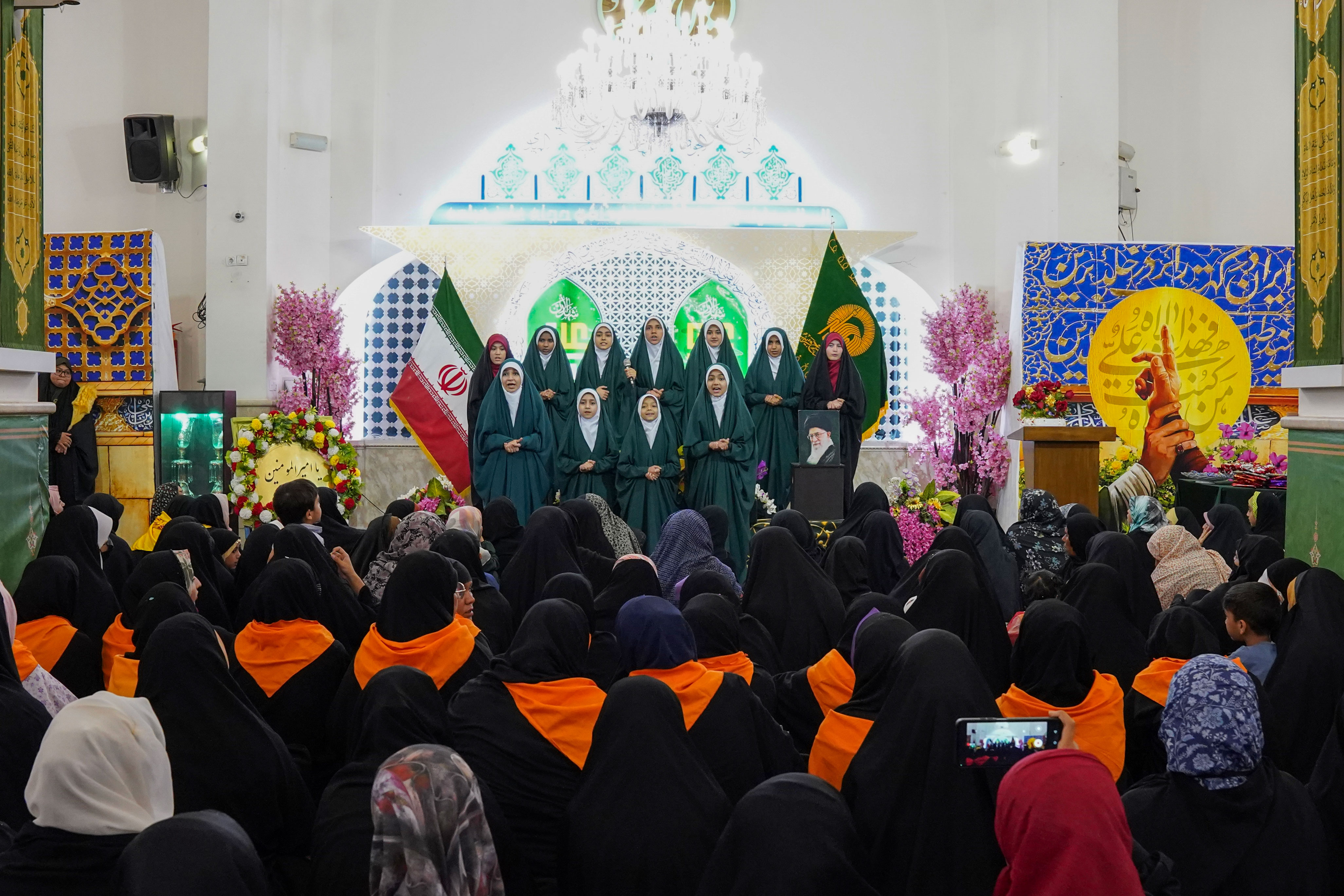 جشن بانوی علوی در حرم مطهر رضوی