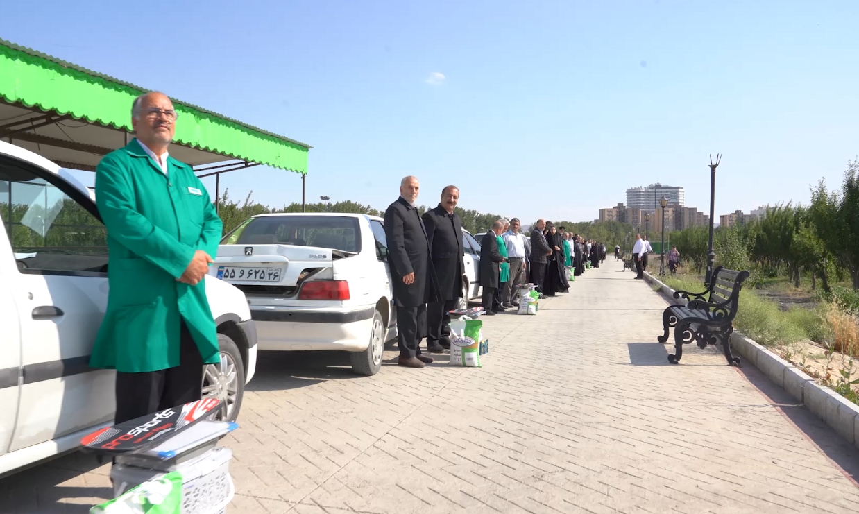 کرامت امام رئوف چراغ خانه سادات شد