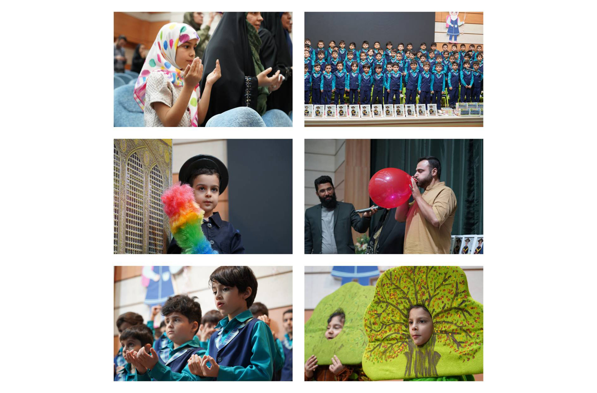 جشن پایان سال تحصیلی نوآموزان پیش دبستانی امام رضا(ع)مشهد