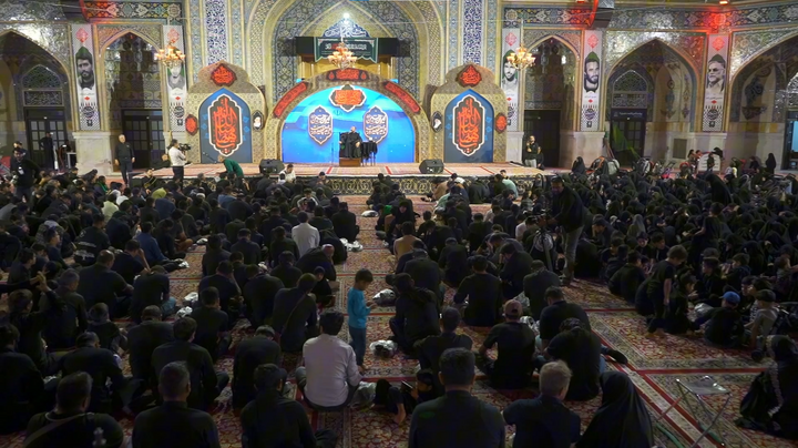 مستند عزاداری به سبک اردو زبانان در حسینیه حرم