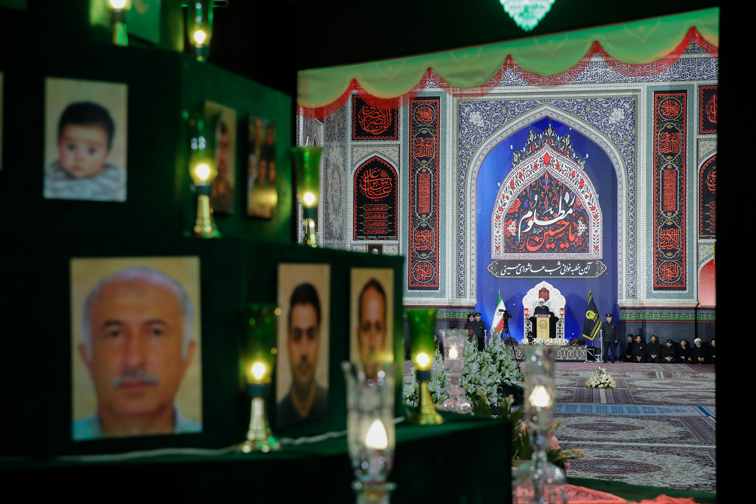 آئین خطبه‌خوانی شب عاشورا در حرم مطهر رضوی-1