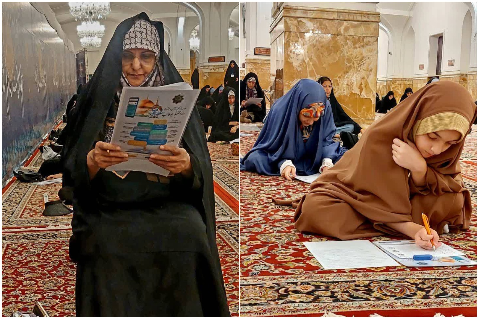 بیست و پنجمین دوره آزمون حفظ، طرح تحفیظ رضوی ،با رقابت ۵۰۰ حافظ قرآن کریم، در حرم مطهر رضوی، برگزار شد. 