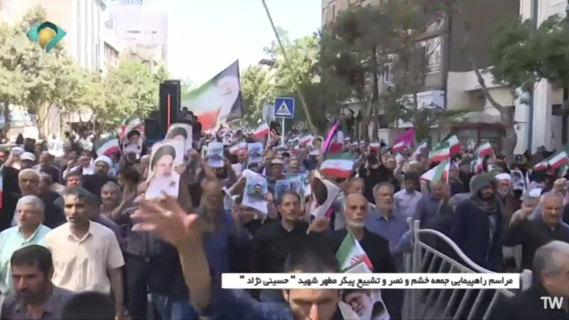 برپایی راهپیمایی جمعه‌های‌ خشم و نصر و تشییع پیکر شهید اقتدار در مشهد 