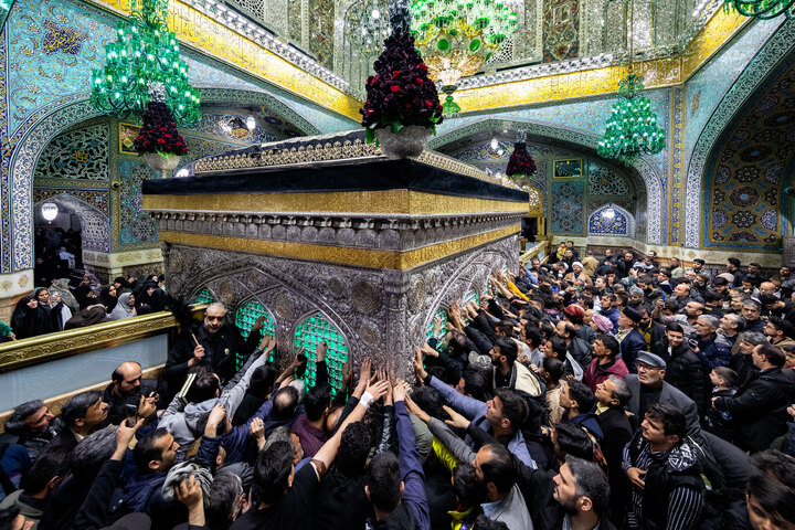 عکس با کیفیت : روضه منوره حرم مطهر رضوی