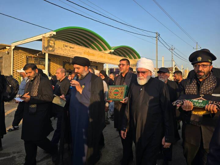 تقدیر تولیت آستان قدس رضوی از موکب‌داران مسیر پیاده‌روی نجف تا کربلا