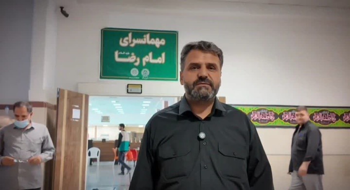 بازدید دبیر ستاد اربعین بنیاد کرامت از موکب امام رضا (ع) در کرمانشاه + فیلم