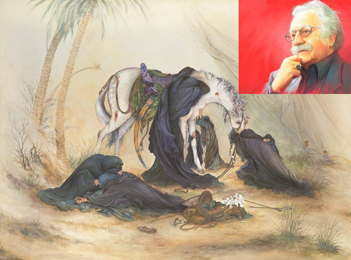 استاد فرشچیان؛ هنرمندی که نگارگری را با عشق به اهل بیت(ع) معنا کرد