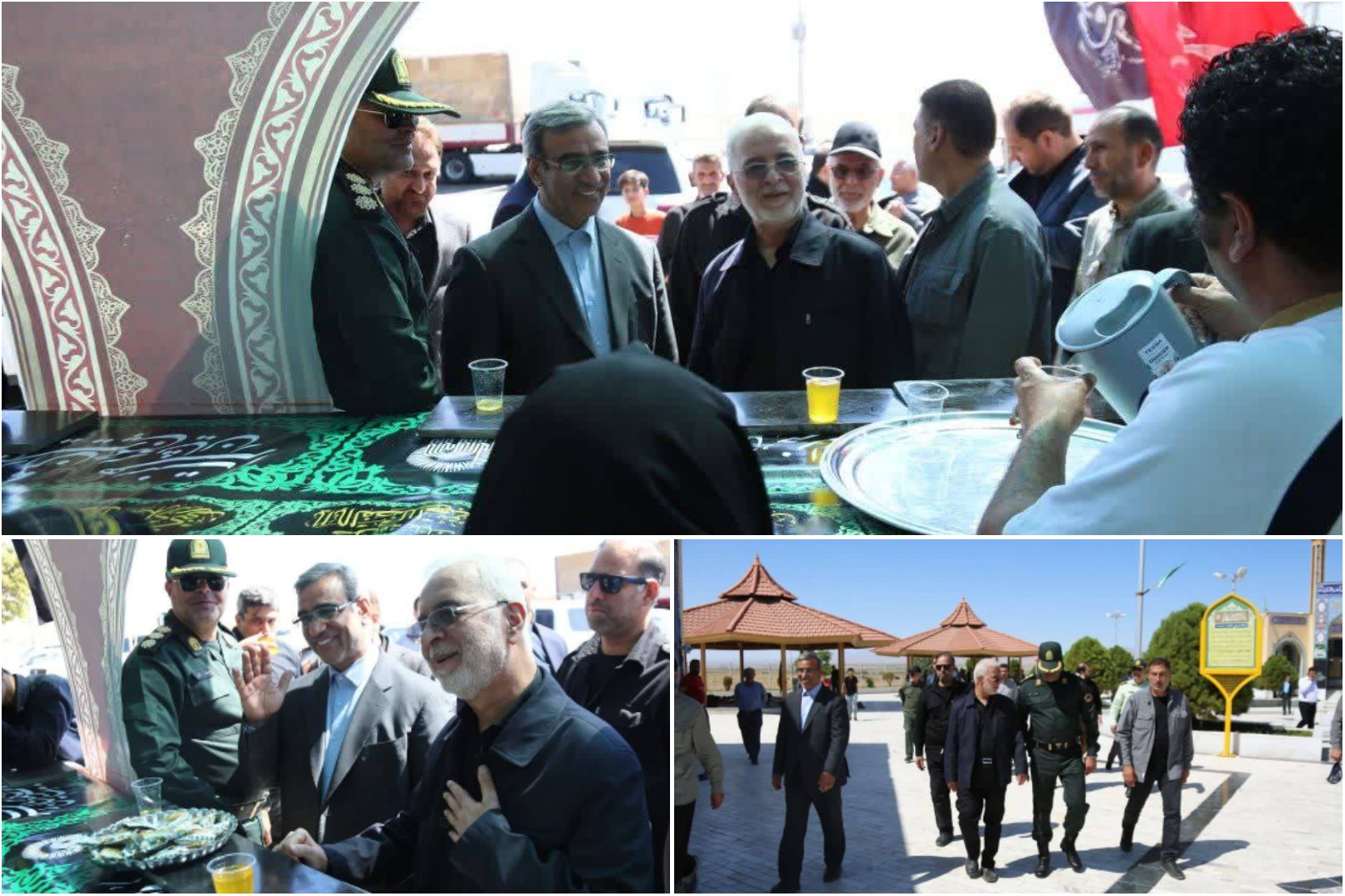 قدردانی وزیر کشور از خادمان مجتمع میان راهی امام رضا(ع) تربت جام