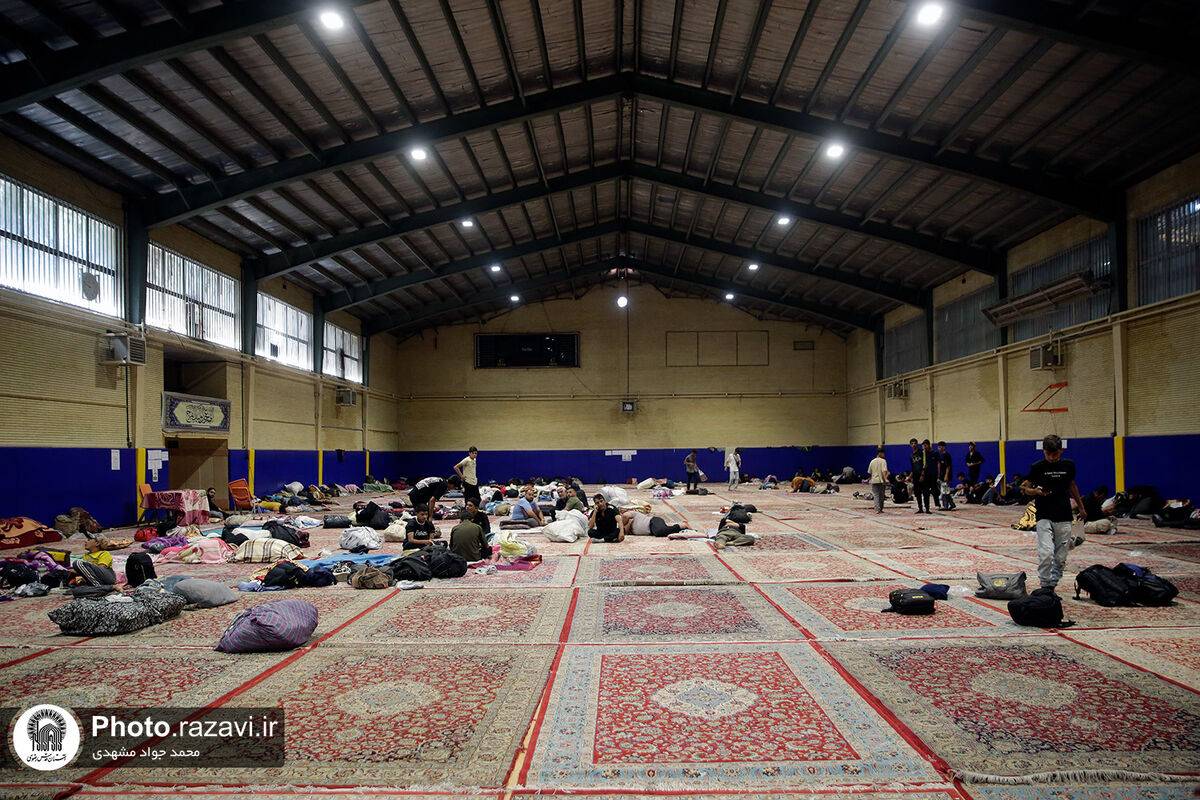 12 سالن سرپوشیده رضوی آماده پذیرایی از 6 هزار زائر ایام شهادت امام رضا(ع)