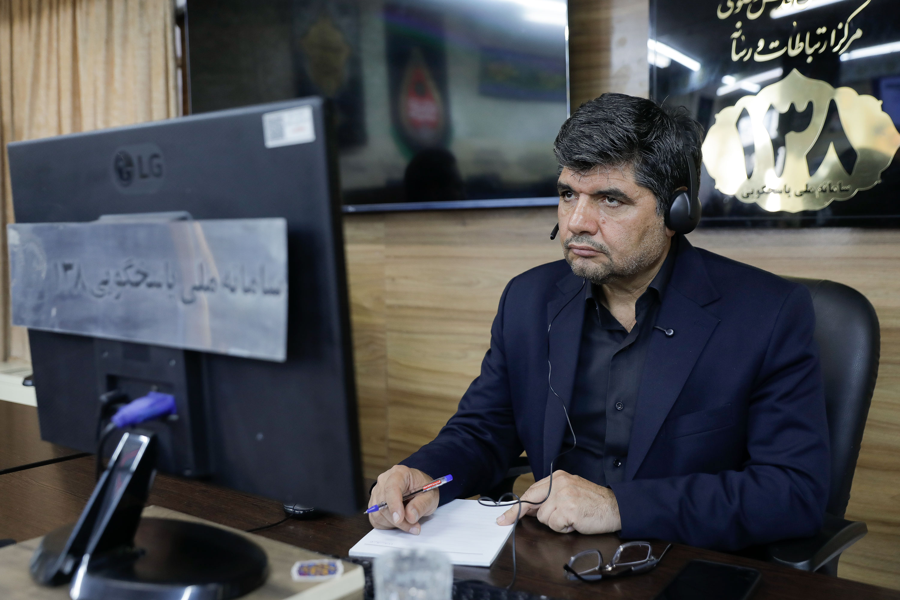 حضور فرماندار مشهد در سامانه 138