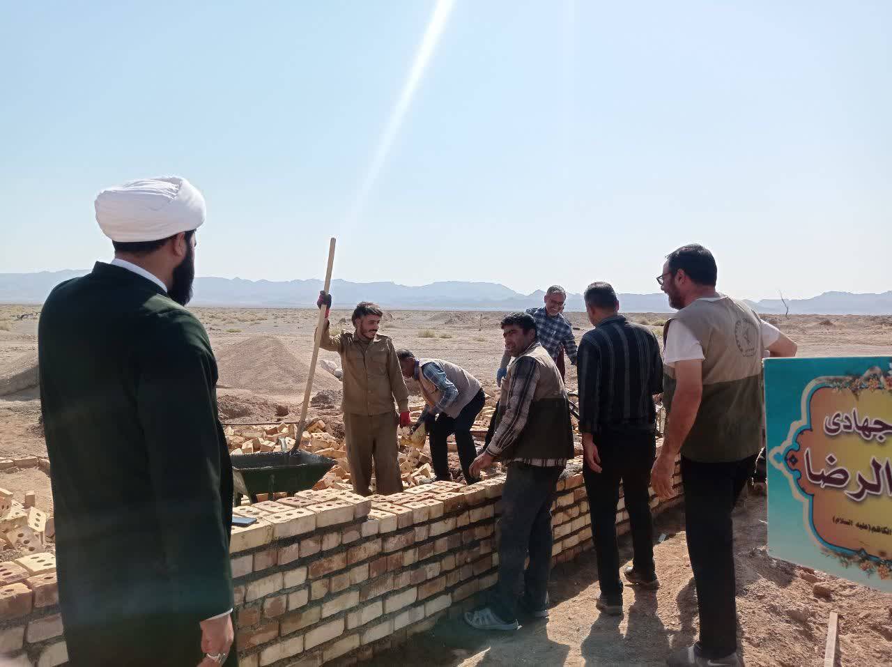 اعزام کاروان جهادی میقات الرضا(ع) به روستای حلوان به مناسبت روز ملی حرکت‌های جهادی و امداد مردمی