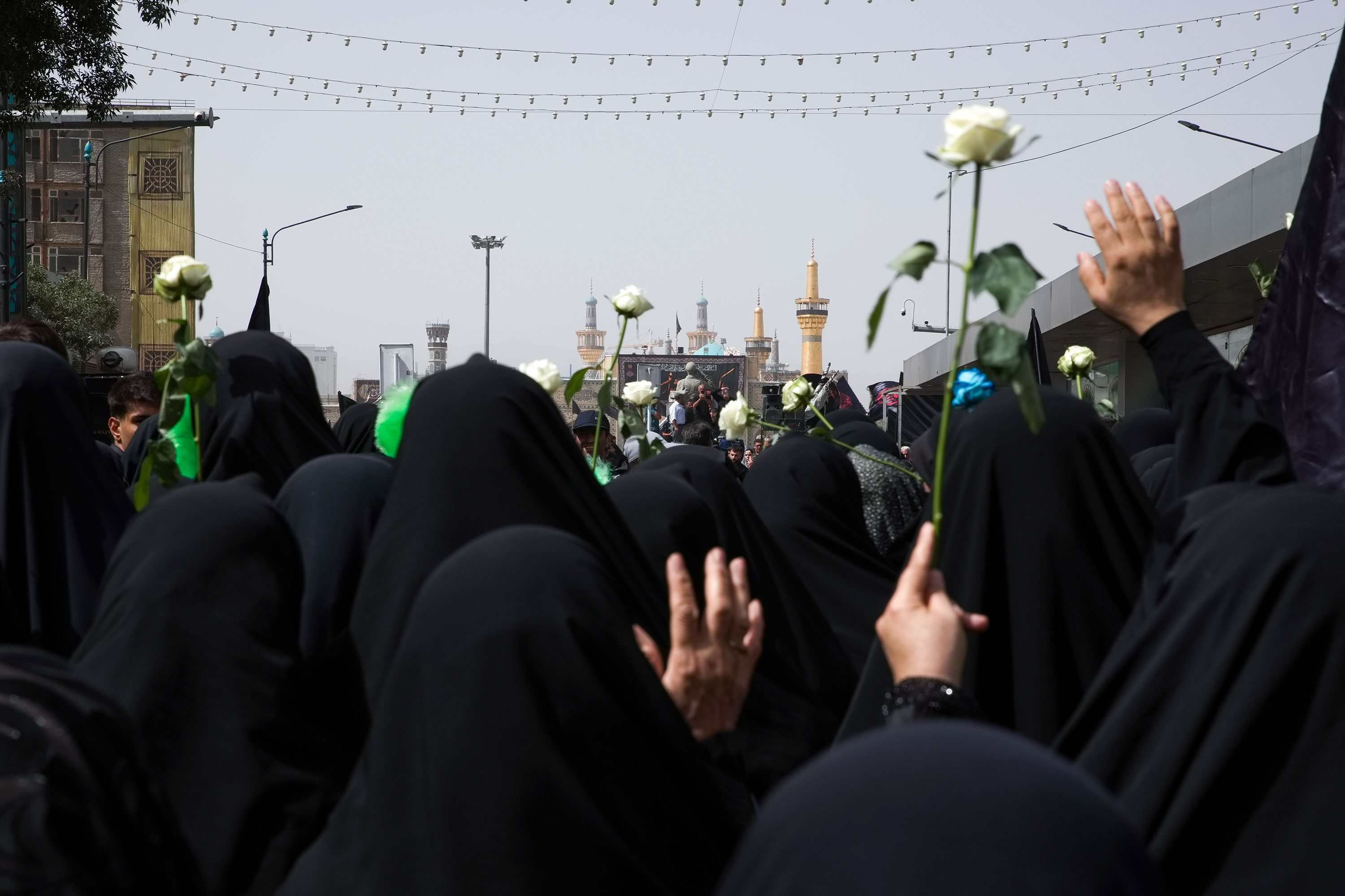 سوگواری زنان محله نوغان در سالروز شهادت امام هشتم علیه‌السلام