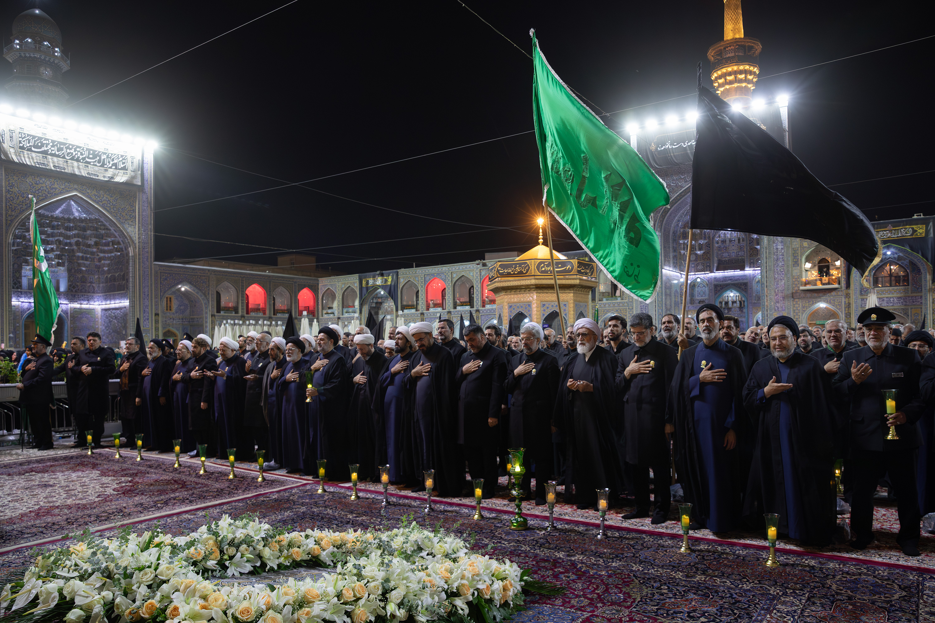 آیین شام غریبان امام علی بن موسی الرضا علیه‌السلام 1