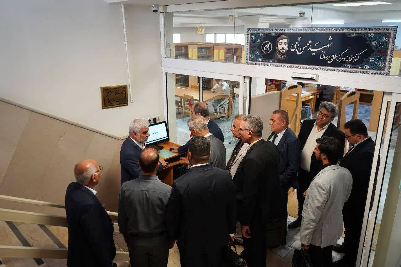 نشست هم‌اندیشی رؤسای دانشگاه الکنوز عراق و دانشگاه بین‌المللی امام رضا (ع) 