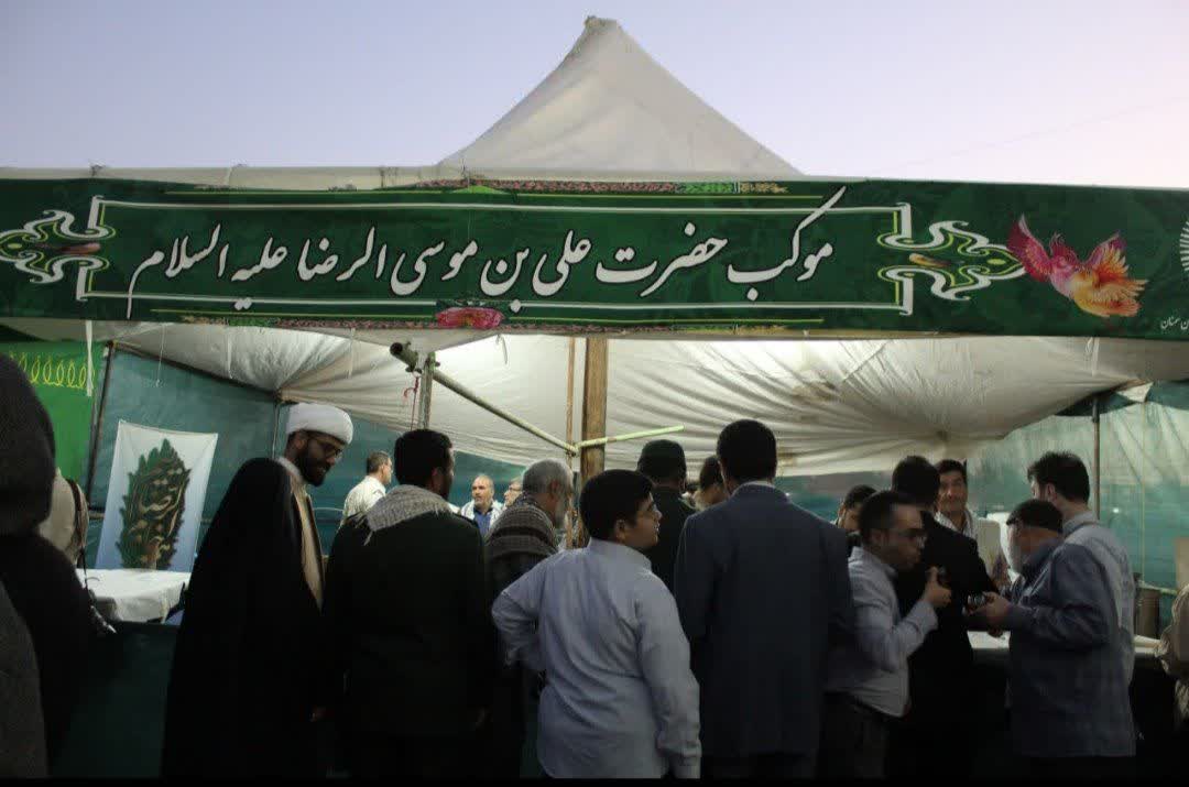 برپایی موکب حضرت علی بن موسی‌الرضا (ع) در دومین کنگره سه هزار شهید سمنان + تصاویر