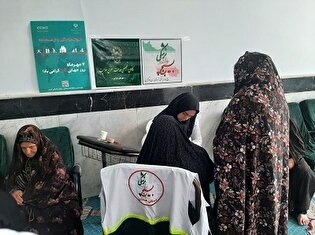 ارائه خدمات پزشکی رایگان در روستا‌های درگزین همزمان با هفته دفاع مقدس