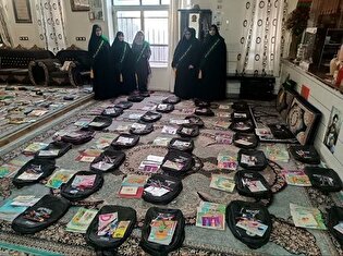 حمایت خادمیاران رضوی از تحصیل دانش‌آموزان کم برخوردار بم