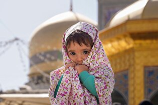 روز جهانی کودک در حرم مطهر رضوی