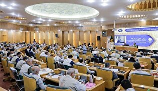 درخشش معاون خادمیاری فارس در همایش ملی کانون‌های خدمت رضوی در مشهد