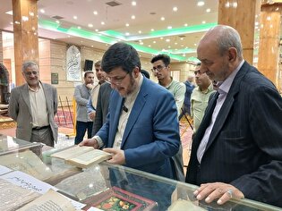 بازدید رئیس سازمان علمی و فرهنگی آستان قدس رضوی از دارالقرآن اهل‌بیت (ع) خمینی‌شهر+گزارش تصویری