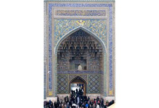«تجلی ارادت» در چهارشنبه‌های امام رضایی/ شکوه زیارت دسته‌جمعی زائران در صحن انقلاب اسلامی