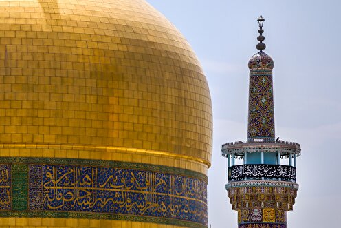 آستان نیوز -عکس با کیفیت : گنبد حرم مطهر رضوی