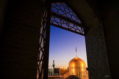 آستان نیوز -عکس با کیفیت : گنبد حرم مطهر رضوی