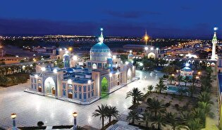 مراسم شادمانه میلاد یازدهمین امام شیعیان در میقات الرضا(ع) برگزار شد