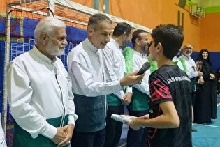 عطر رضوی در مراسم هفته ورزش و تربیت‌بدنی خرمشهر پیچید