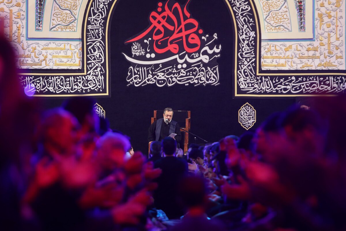 عزاداری ایام فاطمیه در حرم مطهر رضوی
