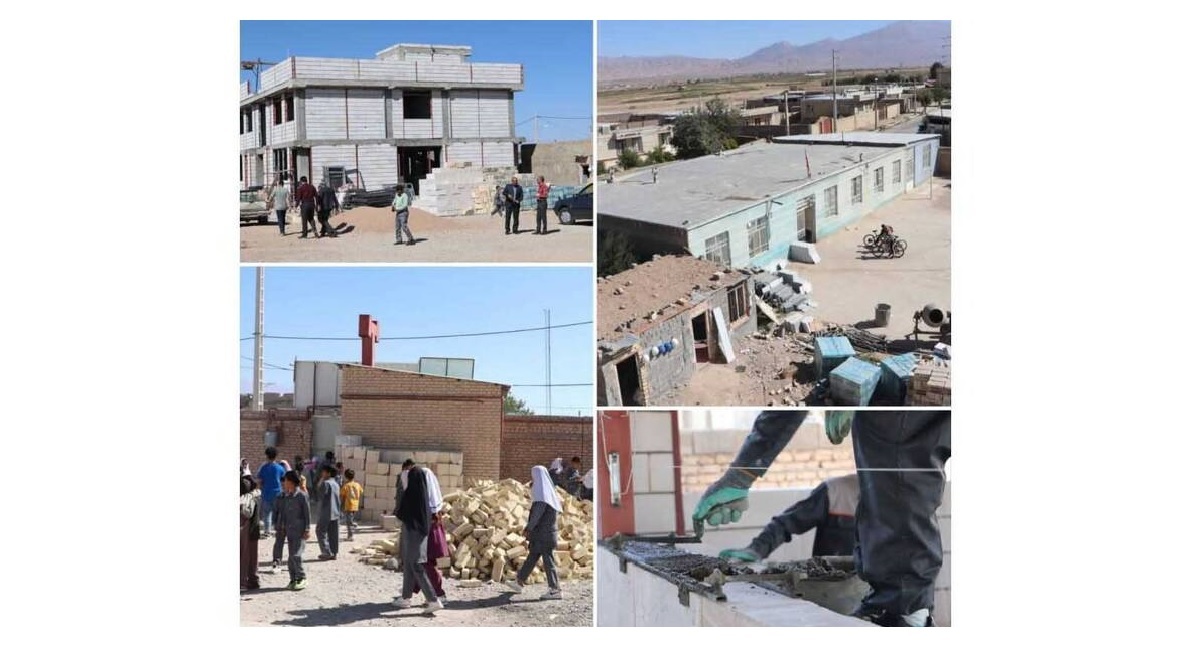 کلنگ‌زنی پروژه‌های آموزشی و درمانی در شهرستان سرخس