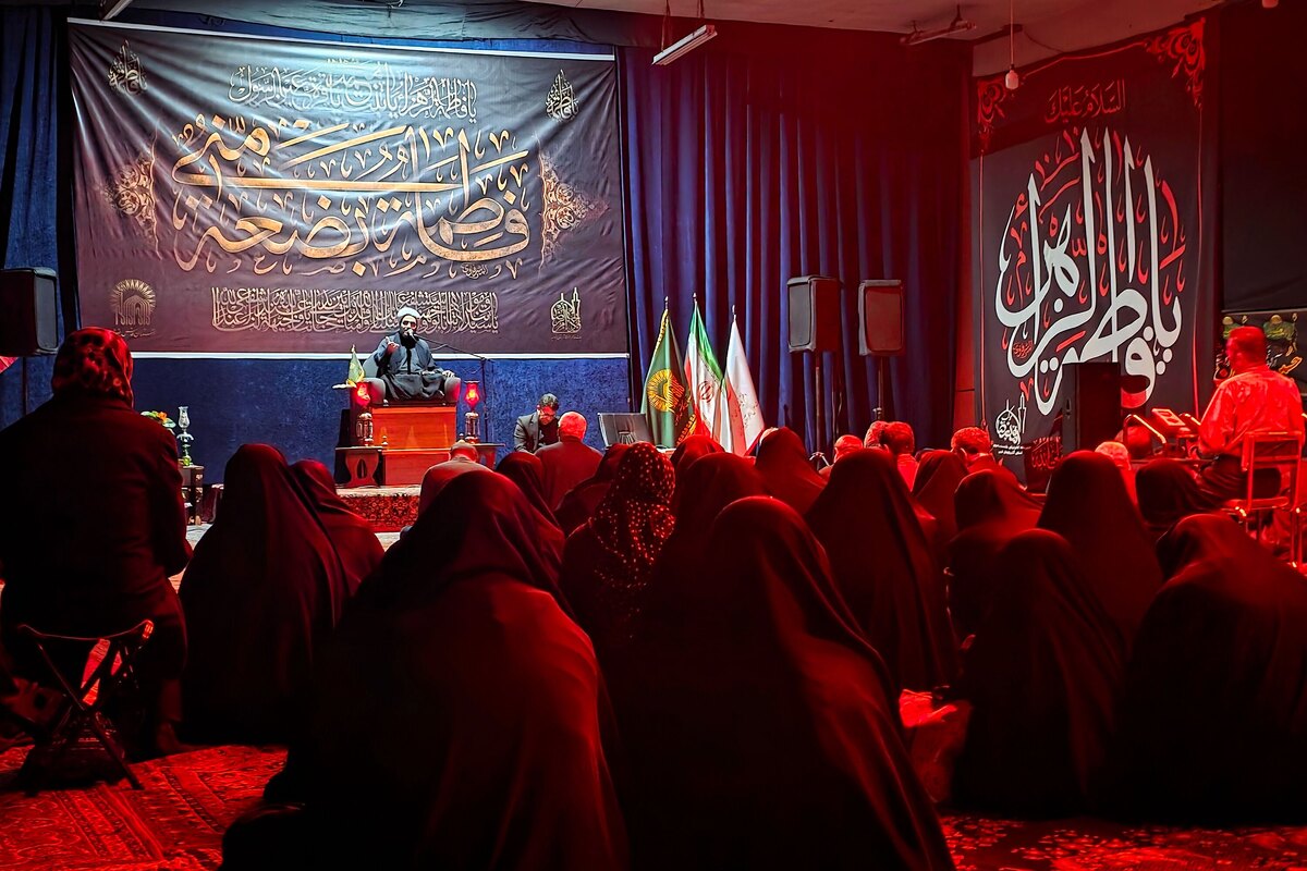 عزاداری ایام فاطمیه در شهرستان ارومیه