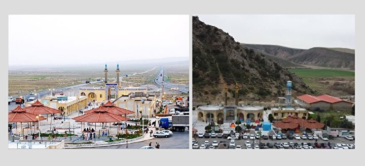 اینجا، مسیر زیارت هم زیباست