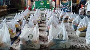 مهرورزی رضوی و همدلی فاطمی با توزیع ۱۸۰ بسته حمایتی در شهرضا