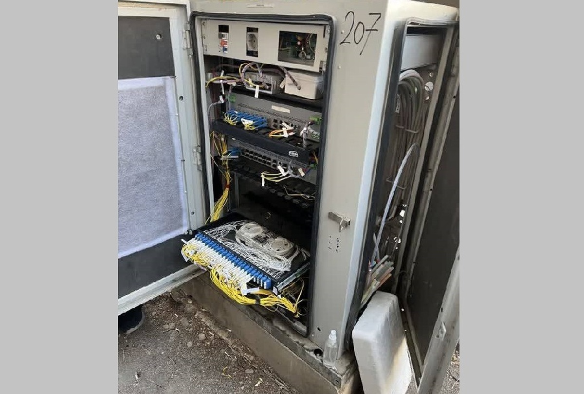 بازدید علمی دانشجویان دانشگاه امام رضا (ع) از پروژه اجرایی شبکه فیبر نوری