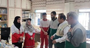 ۹۸۰ نفر از مردم فردیس خدمات جهادی دریافت کردند