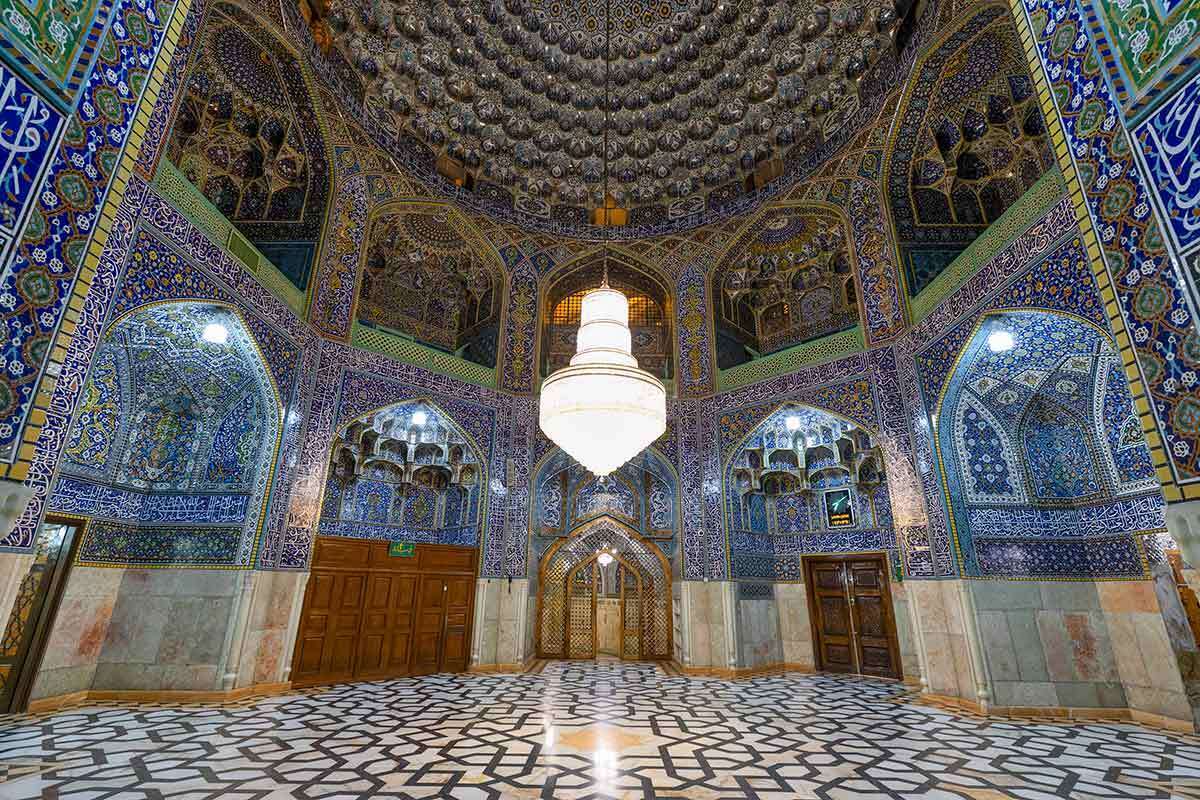 عکس با کیفیت : رواق الله وردی خان حرم مطهر رضوی