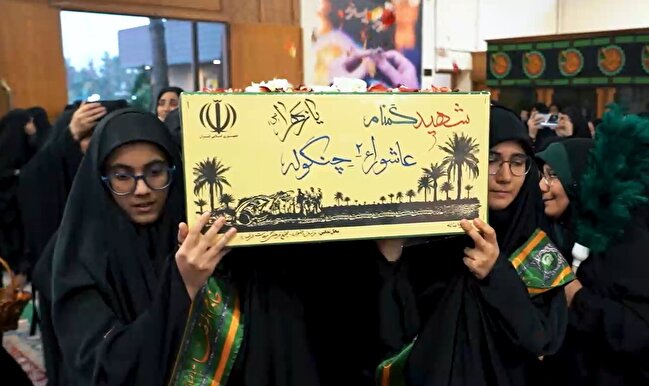 روایت یک آیین کهن؛ پرچم‌های روضه و اشک‌های استقبال از شهید گمنام