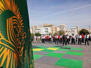 رزمی‌کاران آذربایجان‌شرقی در همایش هزارنفری تبریز هنرنمایی کردند/گزارش تصویری