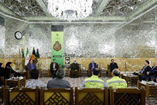 دیدار پرستاران منتخب بیمارستان‌های مشهد با تولیت آستان قدس رضوی