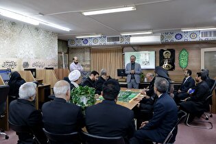 بازدید مسئولین کشیک‌های خدمتی حرم مطهر از سامانه ۱۳۸