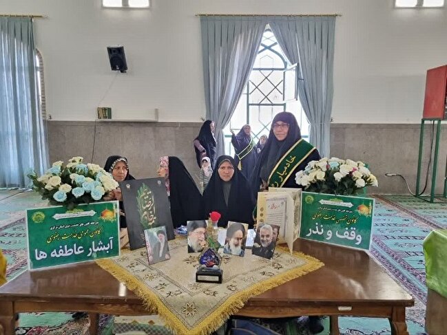 بزرگ‌ترین اجتماع بانوان ساوجی زیر پرچم خادم‌یاری