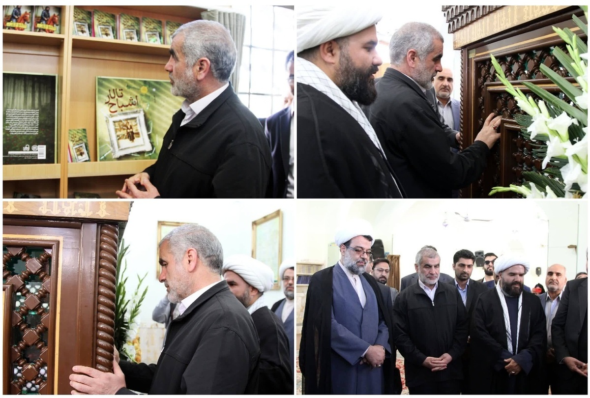 ادای احترام نایب‌رئیس اول مجلس به مقام شامخ شهید مدرس