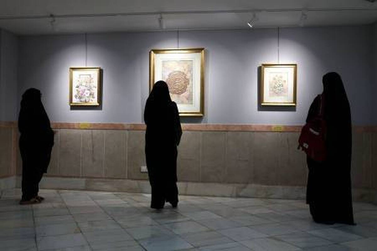 نمایشگاه نگارگری «خیر کثیر» در نگارخانه موزه حرم رضوی گشایش یافت